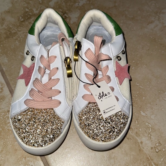 Lola + The Boys Other - Lola The Boys CITY STAR GIRL SNEAKER size 13. - New with Tag